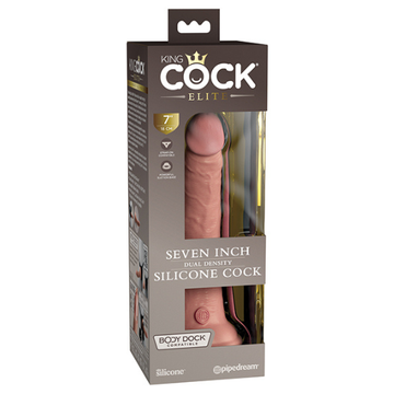 Pipedream King Cock 7inch Dildo Light