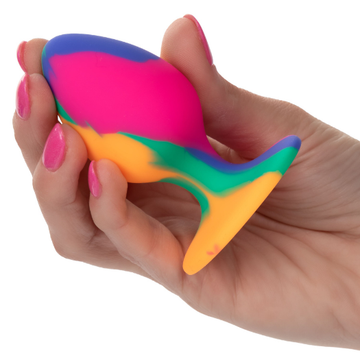 Calexotics Cheeky Anal Plug Medium Tie Dye