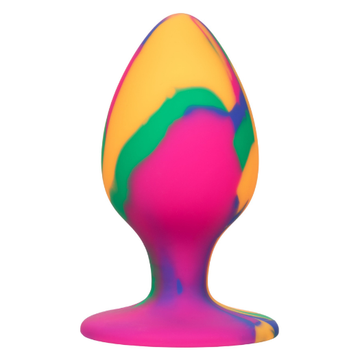 Calexotics Cheeky  Anal Plug Large Tie Dye