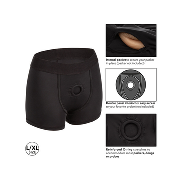 Calexotics Boundless Men's Trunk Brief Black L/XL