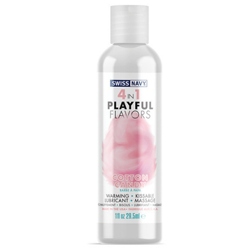 Swiss Navy 4 in 1 Waterbased Cotton Candy Flavoured Lube