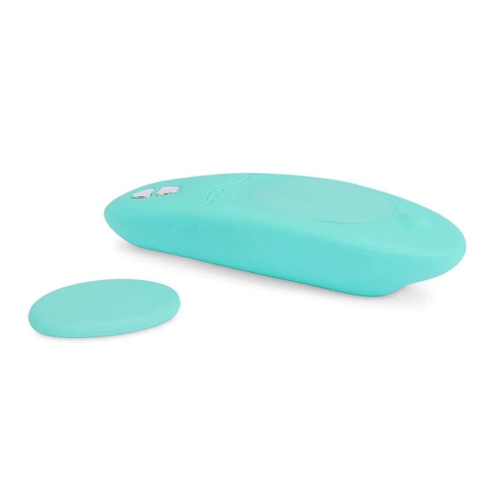 We-Vibe Moxie+ is a wearable remote controlled panty vibrator. The slip proof magnet makes sure your vibrations stay just where you need it. This is the ultimate date night stimulation with your panty vibe. Rechargeable, 100% waterproof. Remote control and We-connect control with your smartphone no matter the distance. You can connect more than one We-Vibe toy on your app and let the games begin. We-Connect app. Perfect for travelling partners.