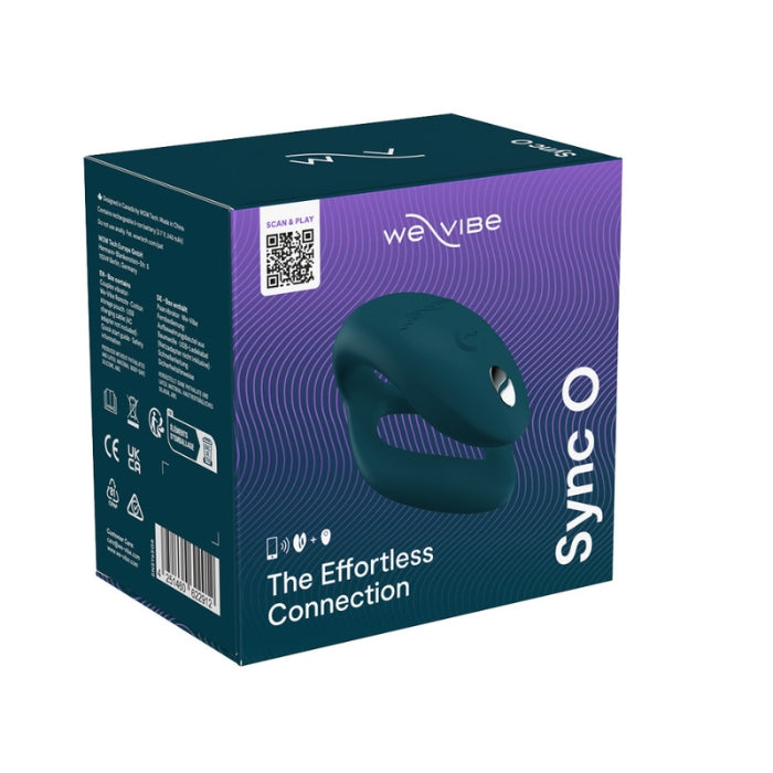 Sync O is a brand-new twist on the classic We-Vibe couples vibrator. The outer arm rests against the clitoris while the flexible O-shaped inner arm fits comfortably and securely in the vagina. The unique inner arm allows couples to feel even more connected to one another during sex. Sync O provides 10 different intensity levels, App and remote control, Waterproof and rechargeable.