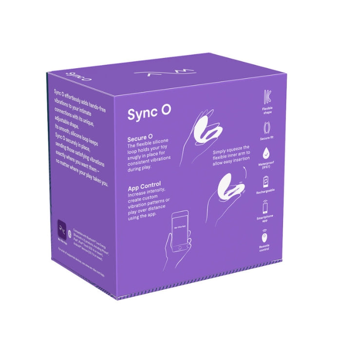 We-Vibe Sync O Couples Vibrator - Lilac (App) (USB)