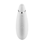 Womanizer Premium, clitoral stimulating vibrator. Just let go ! This toy is equipped with an autopilot mode. When active, your toy will alternate between 12 intensity levels and keep you on your toes. Sometimes intense, other times gentle always extraordinary. Thanks to the toys Smart Silence technology, your Premium will only switch on upon contact with your skin. If you need to set it aside for a moment, it wont make any surprise noises. Simply put, you can tune out and focus on yourself.
