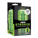 Zolo Original Squeezable Vibrating Stroker is an ultra realistic textured sleeve 7 function bullet included for extended play. Easy to clean and wash before and after use. Includes 1 masturbator, 1 7 function bullet vibrator and 1 travel bag.