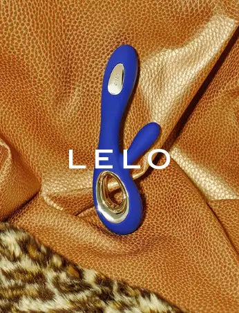 Blue lelo toy with a silver metallic ring and handle.