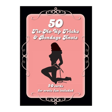 Lady Jane Adult Sex Shop | 50 Tie me Up Tricks & Bondage Knots | Adult Games, Bondage / Bdsm, Bondage Accessories,