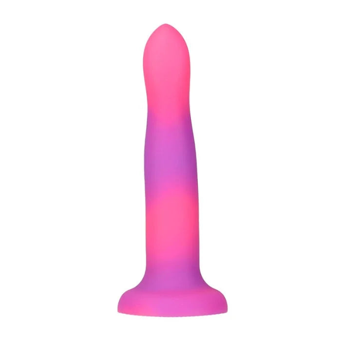 Lady Jane Adult Sex Shop | Addiction Glow-in-the-Dark Rave Dildo Ombre