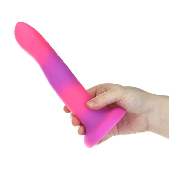 Lady Jane Adult Sex Shop | Addiction Glow-in-the-Dark Rave Dildo Ombre