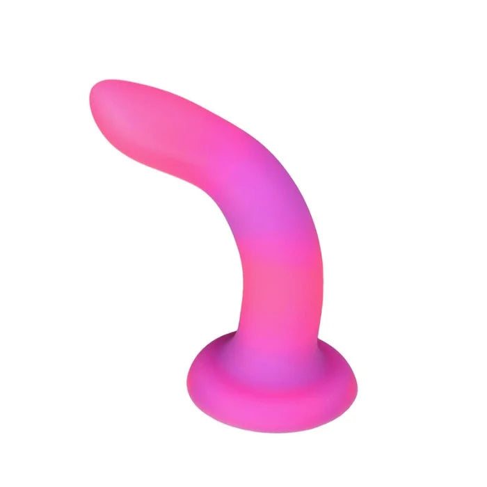 Lady Jane Adult Sex Shop | Addiction Glow-in-the-Dark Rave Dildo Ombre