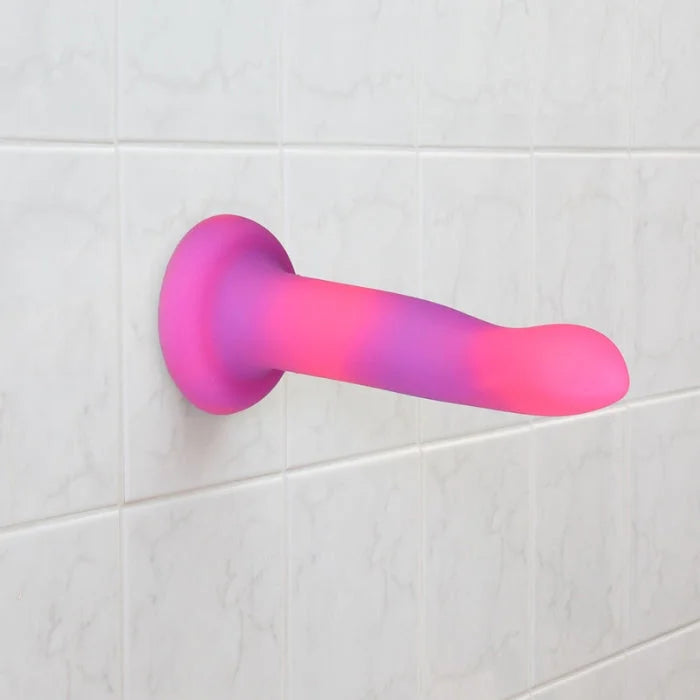 Lady Jane Adult Sex Shop | Addiction Glow-in-the-Dark Rave Dildo Ombre