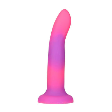 Lady Jane Adult Sex Shop | Addiction Glow-in-the-Dark Rave Dildo Ombre