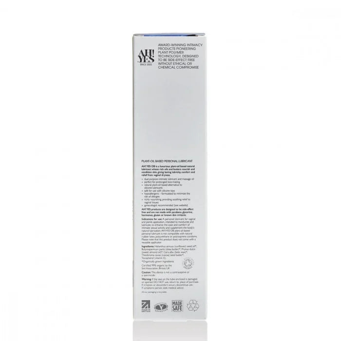 Lady Jane Adult Sex Shop | AH! YES OB Plant-Oil Lubricant (140ml)