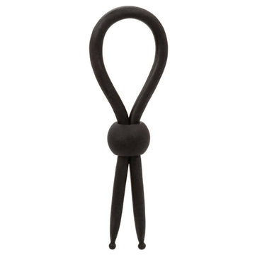 Lady Jane Adult Sex Shop | Alpha Liquid Lasso Cock Ring - Black