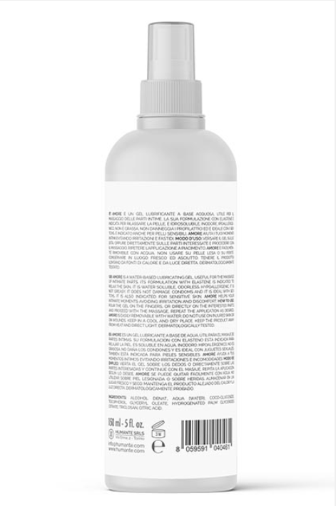 Amore alcohol-free toy cleaner 150ml bottle for intimate toys