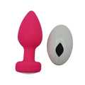 Lady Jane Adult Sex Shop | Anal Plug Vibrator with Remote - Pink Medium