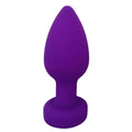 Lady Jane Adult Sex Shop | Anal Plug Vibrator with Remote - Purple Large