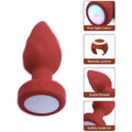 Lady Jane Adult Sex Shop | Anal Plug with Finger Remote - Red Medium