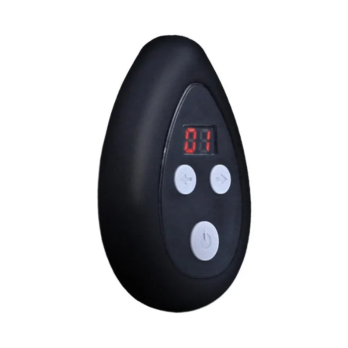 Aneros Eupho Syn V prostate massager black teardrop remote with 07 display