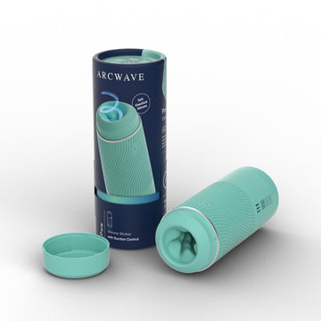 Arcwave Pow is a premium manual stroker with suction control, textured CleanTech Silicone sleeve and dual entry. Pow's intuitive silicone pleasurably tightens during use, while the air pressure release valve creates intense suction for a new and incredible climax.&nbsp;Arcwave Pow turns pressure to pleasure by harnessing natural air suction with smart design.