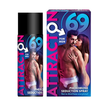 Lady Jane Adult Sex Shop | Attracton 69 Pheromone Spray for Men
