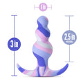 Lady Jane Adult Sex Shop | Avant Twilight Anal Plug - Multi-coloured
