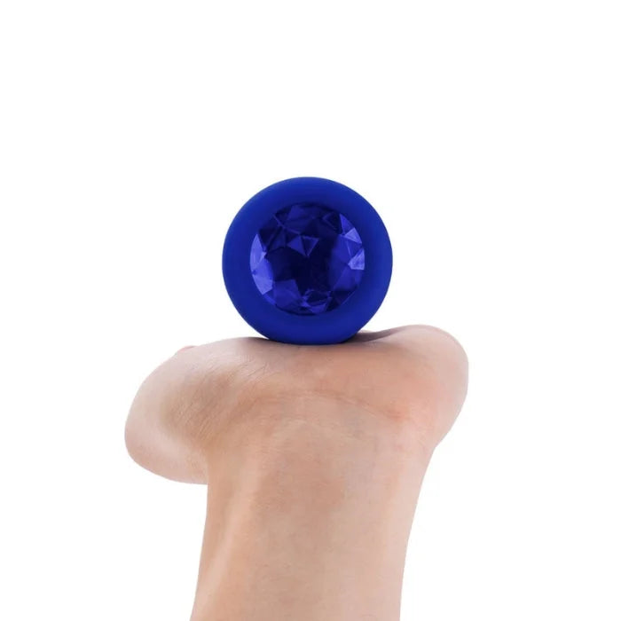 Lady Jane Adult Sex Shop | B Vibe Vibrating Jewel Plug Blue
