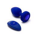 Lady Jane Adult Sex Shop | B Vibe Vibrating Jewel Plug Blue