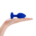 Lady Jane Adult Sex Shop | B Vibe Vibrating Jewel Plug Blue