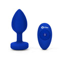 Lady Jane Adult Sex Shop | B Vibe Vibrating Jewel Plug Blue