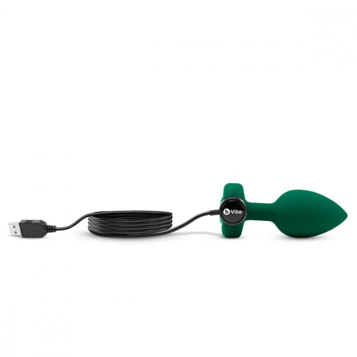 Lady Jane Adult Sex Shop | B Vibe Vibrating Jewel Plug Green