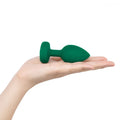 Lady Jane Adult Sex Shop | B Vibe Vibrating Jewel Plug Green