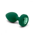 Lady Jane Adult Sex Shop | B Vibe Vibrating Jewel Plug Green