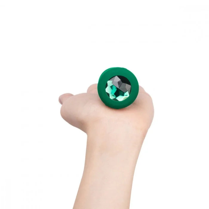 Lady Jane Adult Sex Shop | B Vibe Vibrating Jewel Plug Green