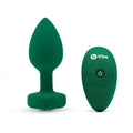 Lady Jane Adult Sex Shop | B Vibe Vibrating Jewel Plug Green