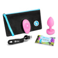 Lady Jane Adult Sex Shop | B Vibe Vibrating Jewel Plug Pink