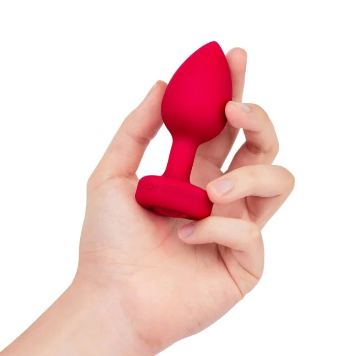 Lady Jane Adult Sex Shop | B Vibe Vibrating Jewel Plug Red
