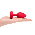Lady Jane Adult Sex Shop | B Vibe Vibrating Jewel Plug Red
