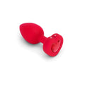Lady Jane Adult Sex Shop | B Vibe Vibrating Jewel Plug Red