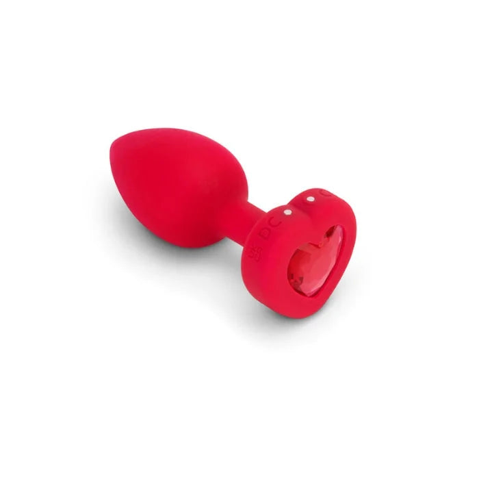 Lady Jane Adult Sex Shop | B Vibe Vibrating Jewel Plug Red