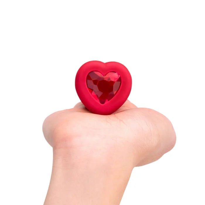 Lady Jane Adult Sex Shop | B Vibe Vibrating Jewel Plug Red