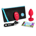 Lady Jane Adult Sex Shop | B Vibe Vibrating Jewel Plug Red