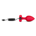 Lady Jane Adult Sex Shop | B Vibe Vibrating Jewel Plug Red