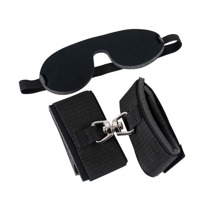 Lady Jane Adult Sex Shop | Bad Kitty Bondage Set Blindfold & Hand Cuffs | Blindfolds And Masks, Bondage / BDSM, Bondage
