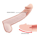 Whatever your size, the hollow extension is certainly going to fit you. Just put your shaft inside this hollow sleeve, and you'll be able to provide your partner all the sexual pleasure he or she deserves. The hollow extension guarantees that its realistic 8cm will make your partner happy.