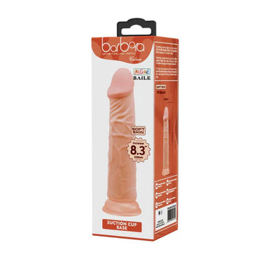 Baile Barbara 8.3 inch dildo light peach with powerful suction cup