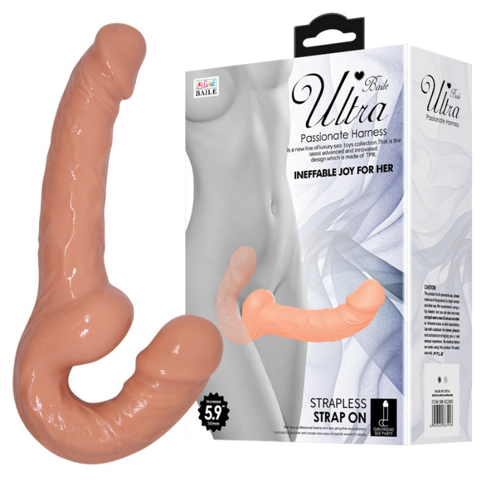 Designed to stimulate both of you at the same time, this double-ended dildo is perfect for solo or mutual pleasure. This double-ended dildo with a flexible body is perfect for double penetration with a partner or during solo play. This realistic shape with a smooth tip is designed to tickle your G-spot or P-spot. No matter using alone or together, this double-ended dildo is a highly versatile toy, perfect to integrate into your sex fantasies.