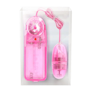 This vibrating egg is an incredibly powerful vibrating bullet finished in sleek pink pearl shine colour. Use both in the water or on dry land and stimulate virtually any part of your body, internally and externally. Use on your clit, nipples or any other erogenous zone- with or without a partner. And don't forget to take it for a dip! (Please note that the remote control part of this toy is not waterproof). Takes 2 AA batteries (not included).