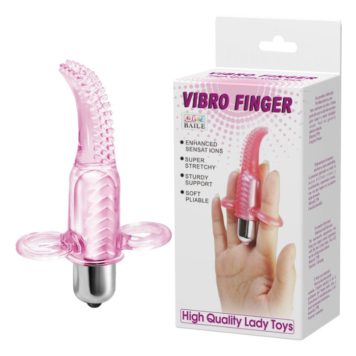 Able to stimulate anywhere your fingers can reach, this discreet finger vibrator slides on like a ring for teasing and arousing anywhere you like. Small enough to be hidden in a pocket, purse, or bedside drawer, this tiny teaser still packs a lot of power and has a sturdy support, plus this vibrator is soft and pliable, making it ideal for sex.